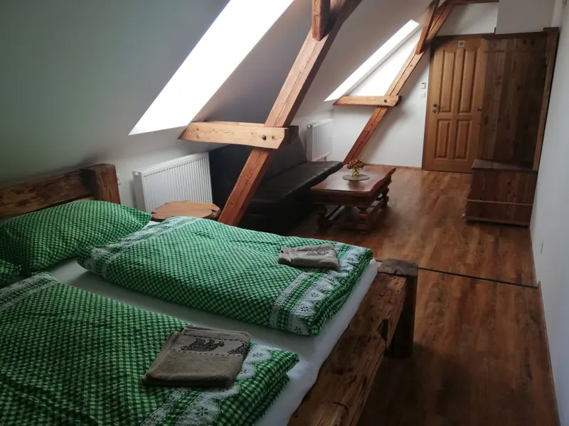 Pokoj v nové části penzionu